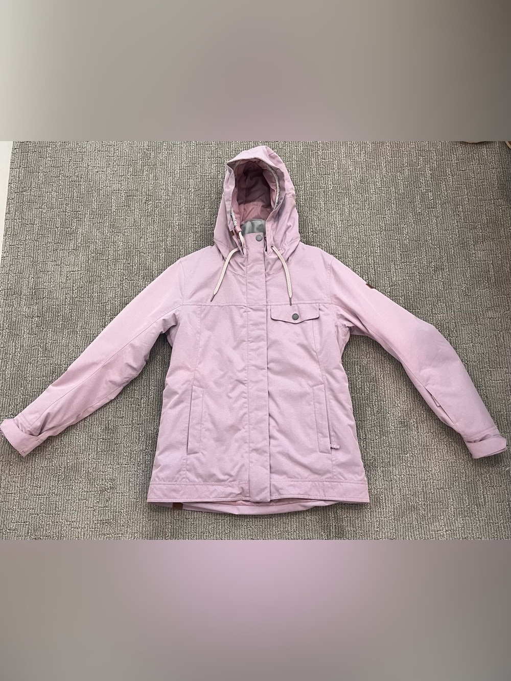 Roxy Light Purple Ski & Snow Jacket